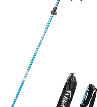 Walking Stick - Collapsible Trekking Pole for Men and Women,7075 Aluminum Hiking Stick for Seniors